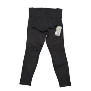 TOMMIE COPPER Women’s Size Large Black Seamless Knee & Hip Compression Leggings